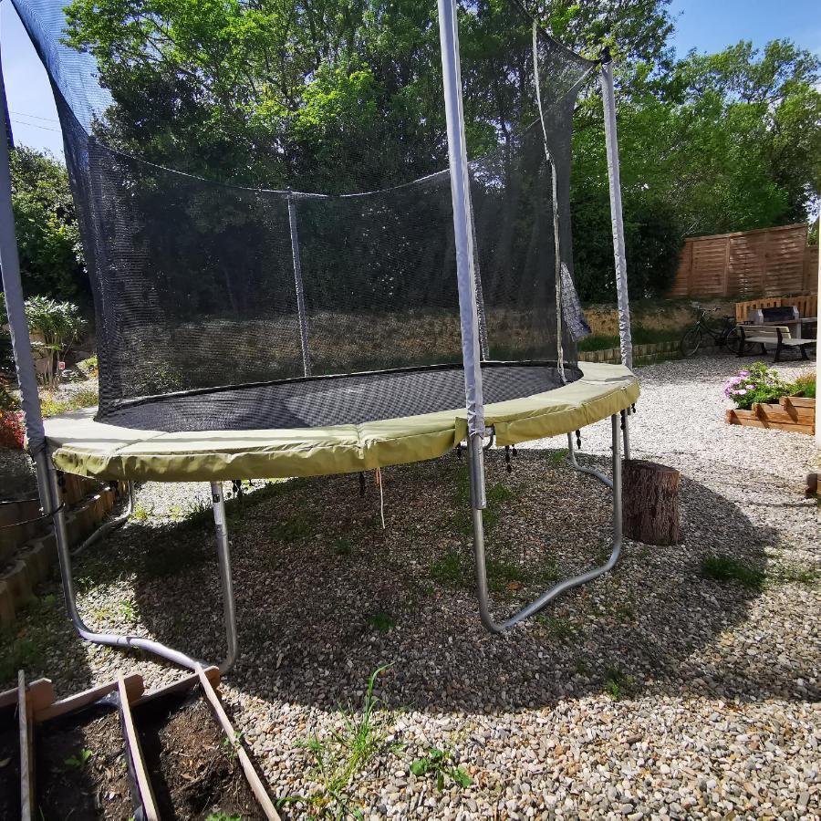 Cool Mediterranean Life 8 People Jacuzzi Barbecue Gametrampoline 2 Parking Villa Beziers Exterior photo
