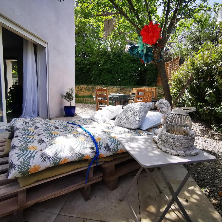 Cool Mediterranean Life 8 People Jacuzzi Barbecue Gametrampoline 2 Parking Villa Beziers Exterior photo