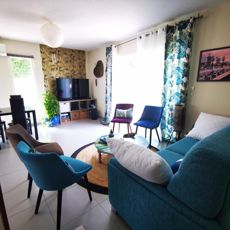 Cool Mediterranean Life 8 People Jacuzzi Barbecue Gametrampoline 2 Parking Villa Beziers Exterior photo